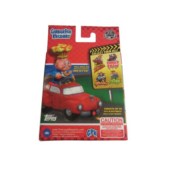 Garbage Pail Kids Adam Bomb Garbage Pail Krashers Die-Cast Car Figure Topps - Picture 6 of 7